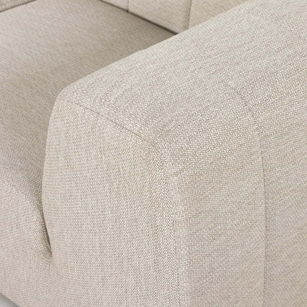 Gwen Outdoor 5 Pc Sectional In Faye Sand