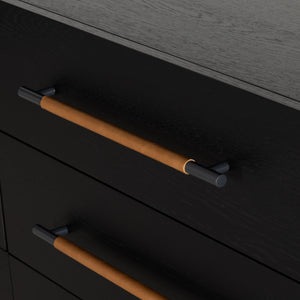 Rosedale 6 Drawer Dresser in Ebony Oak