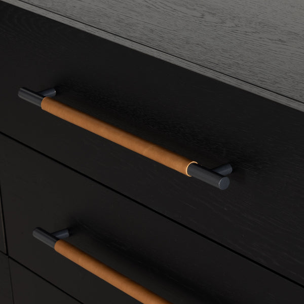 Rosedale 6 Drawer Dresser in Ebony Oak