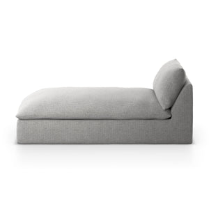 Grant Outdoor Chaise Piece In Faye Ash