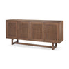 Grier Medium Brown Solid Wood W/Cane Sideboard