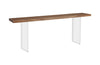Floating Console Table, Acrylic Legs