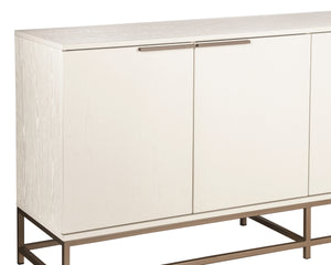 REBEL SIDEBOARD - LARGE - CHAMPAGNE GOLD - CREAM