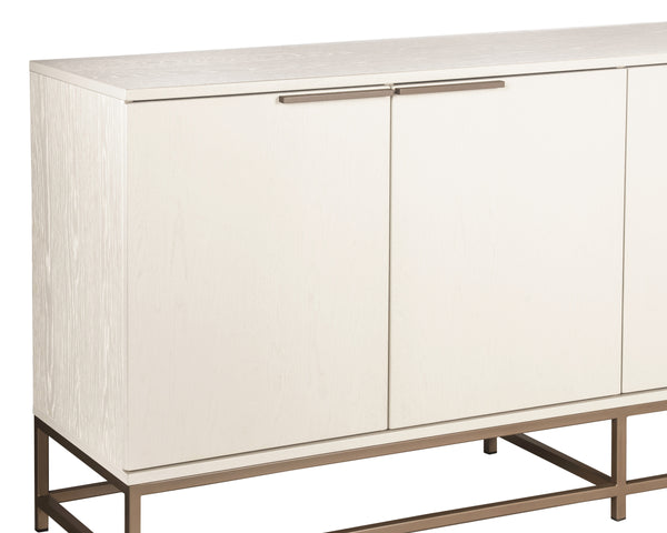 REBEL SIDEBOARD - LARGE - CHAMPAGNE GOLD - CREAM