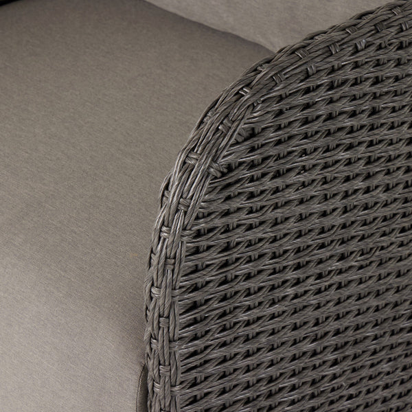 Geneva Outdr Swivel Chair - Venao Charcoal