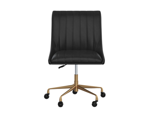 HALDEN OFFICE CHAIR - VINTAGE BLACK