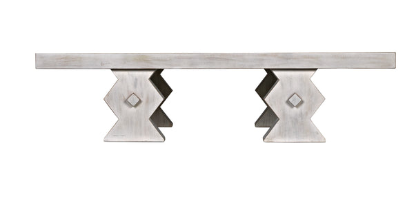 Suzu Coffee Table, White Wash
