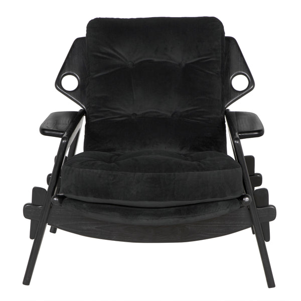 Pax Chair with cFc Performance Velvet Upholstery