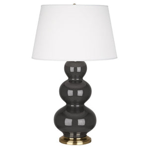 Ash Triple Gourd Table Lamp
