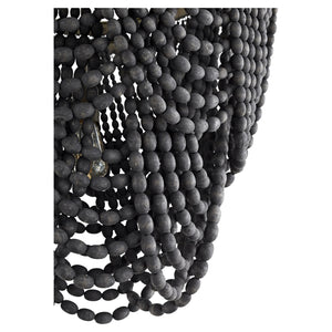Large Hammock Pendant in Tinted Raw Iron