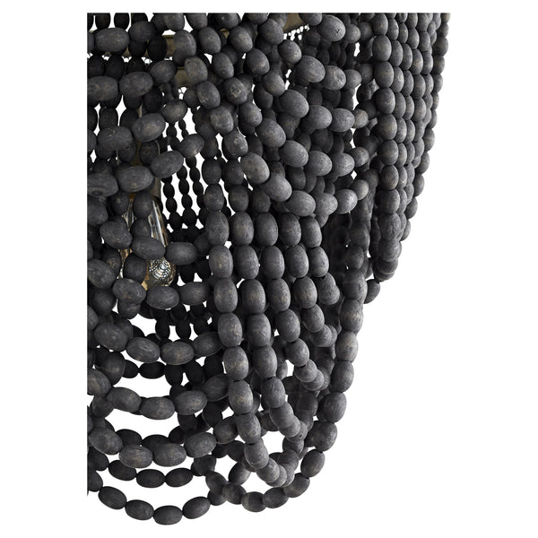 Large Hammock Pendant in Tinted Raw Iron