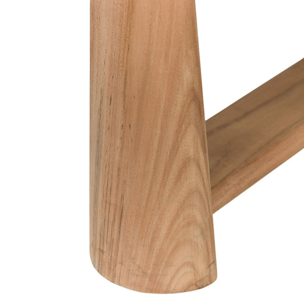 Aston Outdoor Round Coffee Table 48" in Teak