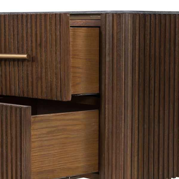 Fletcher Nightstand In Bluestone
