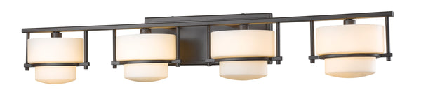 Porter 4 Light Vanity  in Bronze Finish