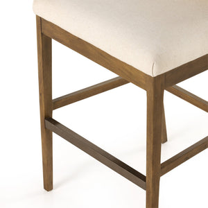 Antonia Cane Armless Bar + Counter Stool - Savile Flax