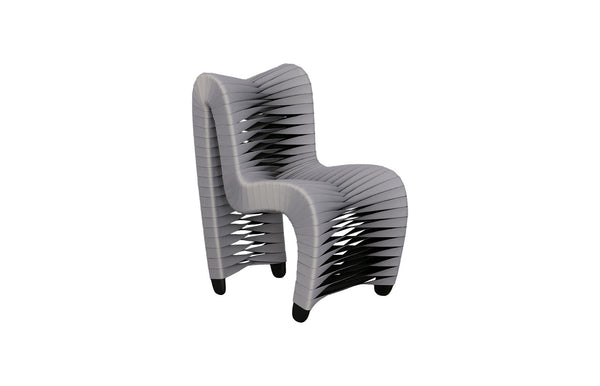 Seat Belt Chair, Kid Sized, Gray