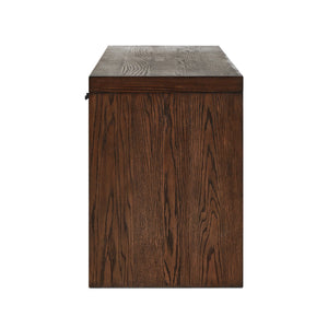 Torrington Media Console In Umber Oak