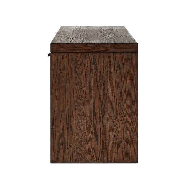 Torrington Media Console In Umber Oak