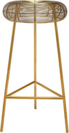 Sylvester Bar Stool In Gold