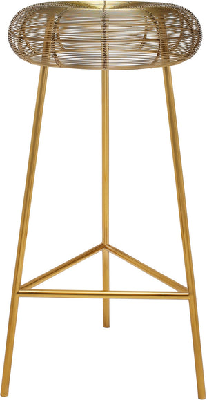 Sylvester Bar Stool In Gold