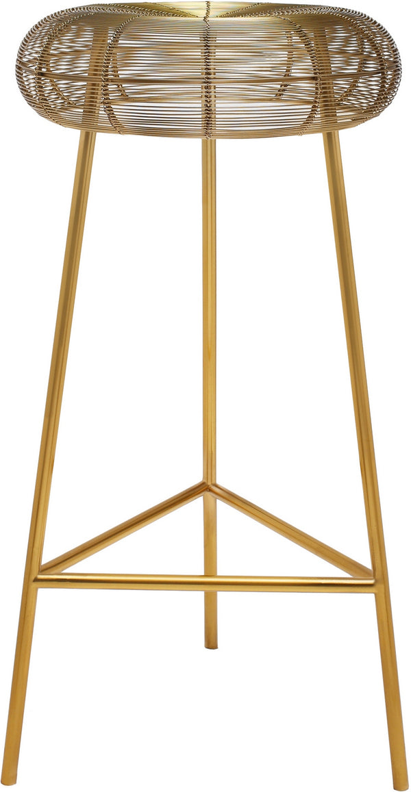Sylvester Bar Stool In Gold
