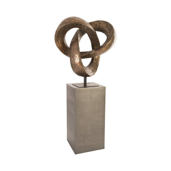 Trifoil Sculpture, Bronze