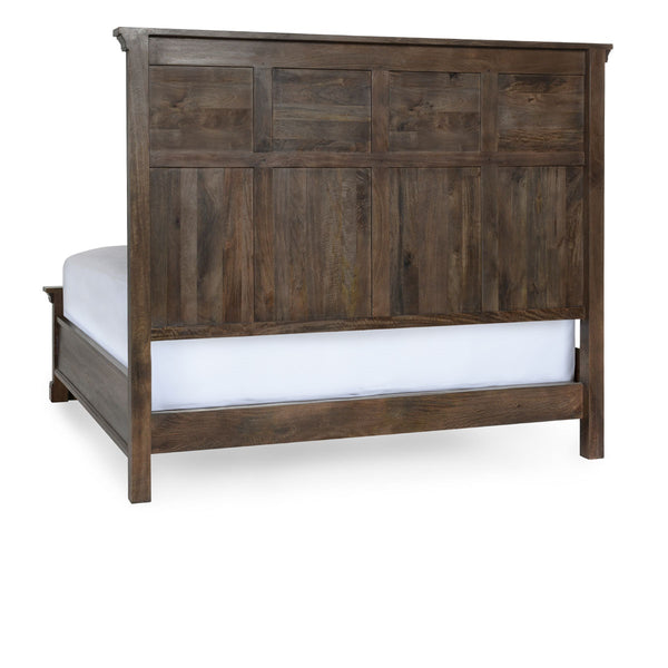 Adelaide Solid Wood Queen Bed - Cocoa Brown