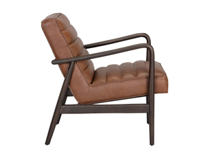 LYRIC LOUNGE CHAIR - VINTAGE CARAMEL LEATHER