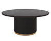 KALLA DINING TABLE - ROUND - CHARCOAL - 68"