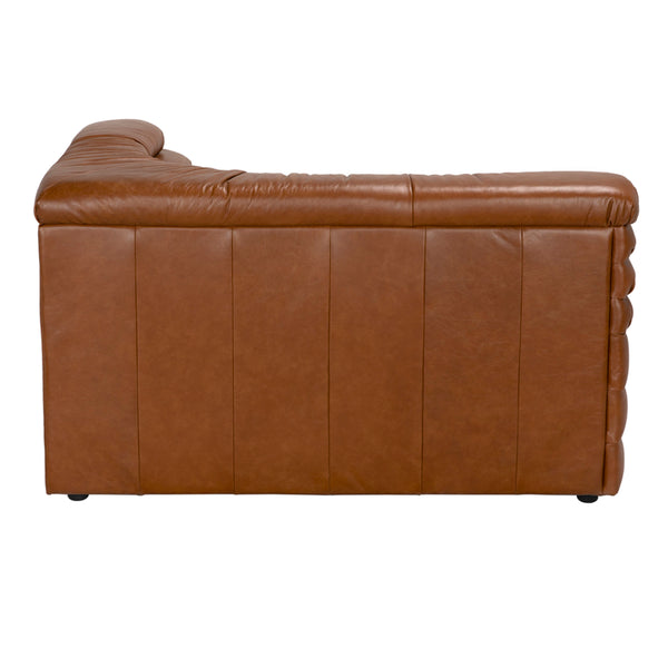 Bandera Sofa, R, Roche Tan Leather