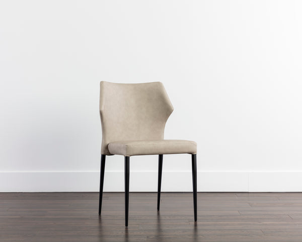 JAMES STACKABLE DINING CHAIR - BOUNCE STONE