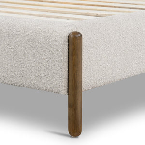 Emma Queen Bed - Knoll Sand