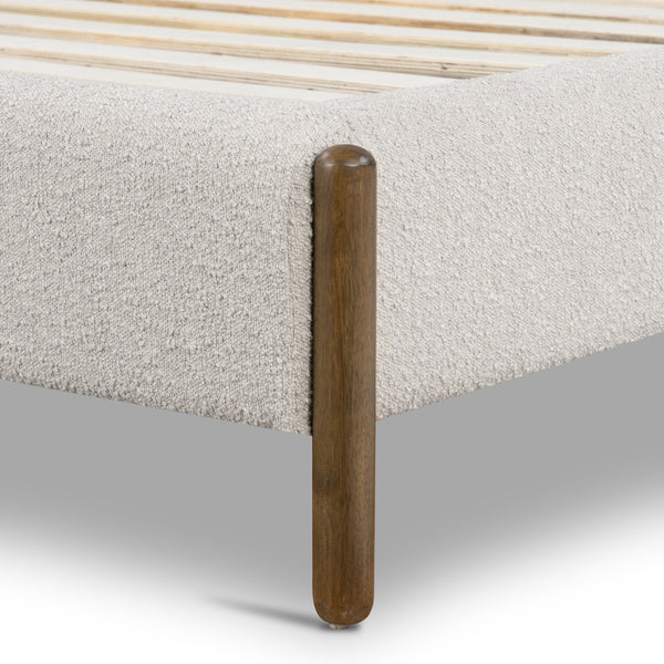 Emma Queen Bed - Knoll Sand