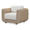 Soma Outdoor Accent Chair with Natural Wicker