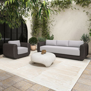 Moe's Ines Outdoor Coffee Table in White
