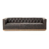 MAXX 95" SOFA IN DESTROYED BLACK