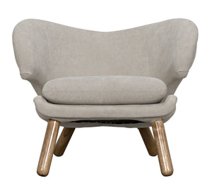 Valerie Chair with Wheat Fabric