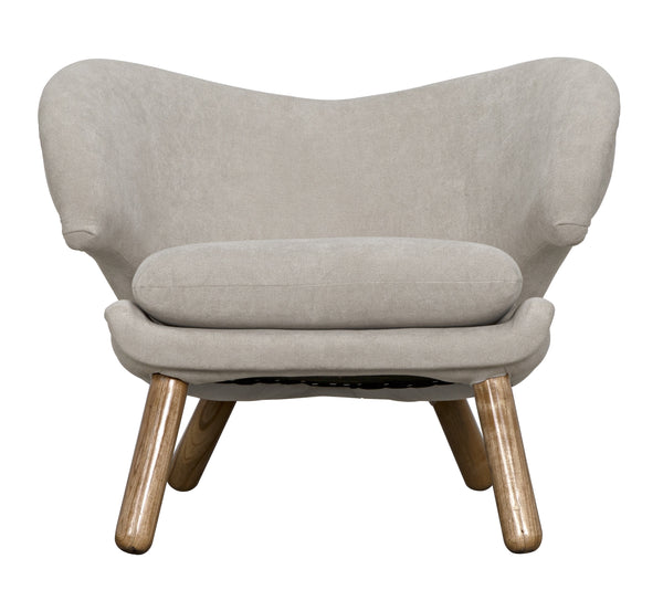 Valerie Chair with Wheat Fabric