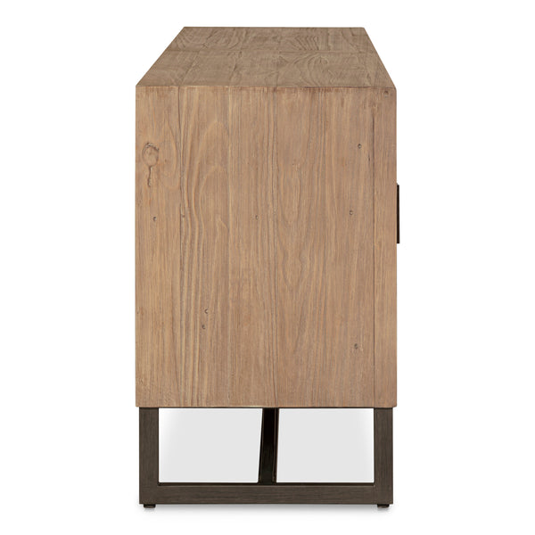 Moe's Sierra Media Unit Natural Reclaimed Pine