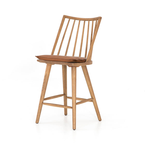 Lewis Windsor Stool W Cushion In Counter