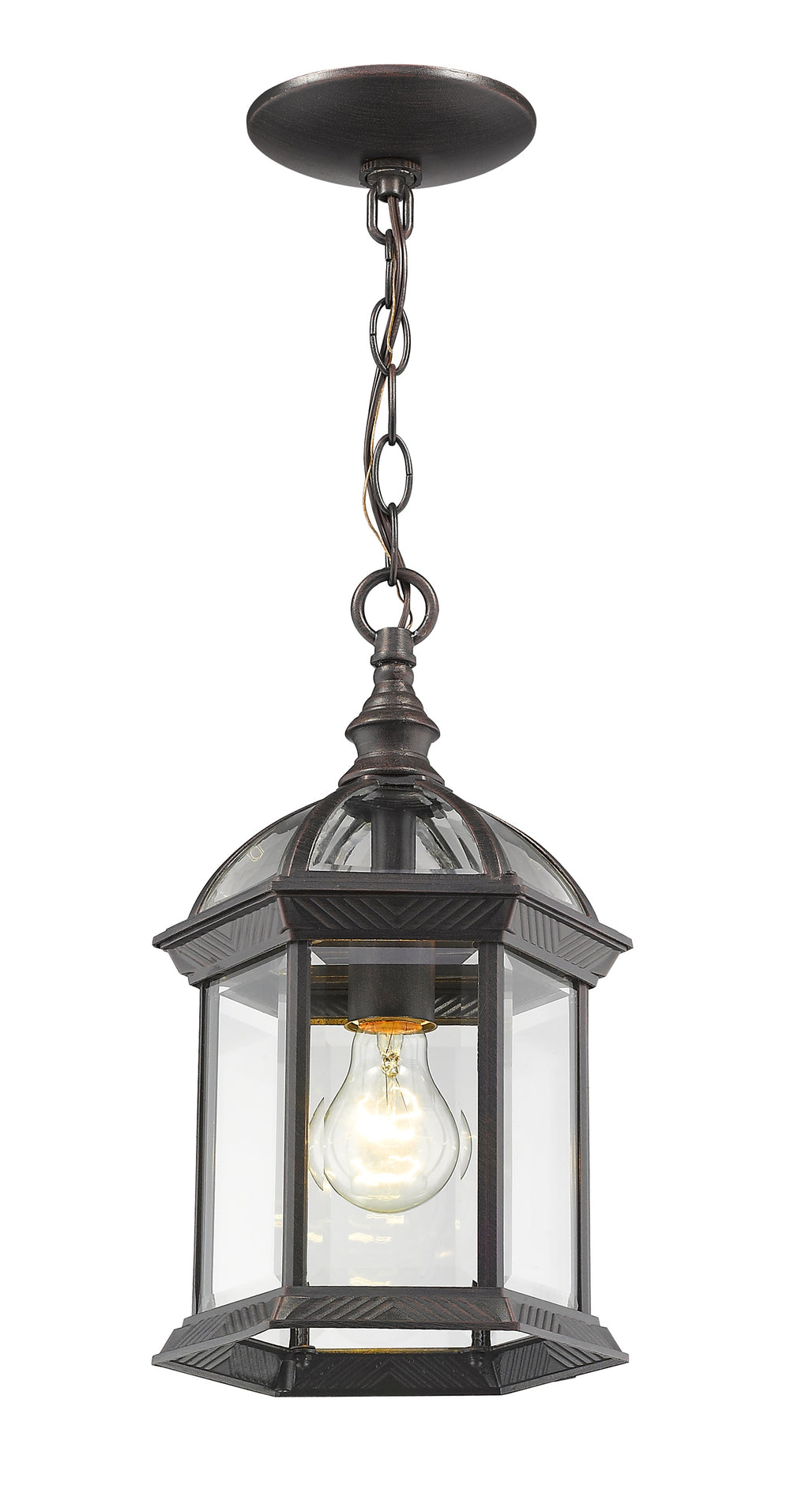 Annex 1 Light Outdoor Chain in Rust Finish