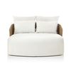 Maven Outdoor Double Chaise - Faux Hyacinth