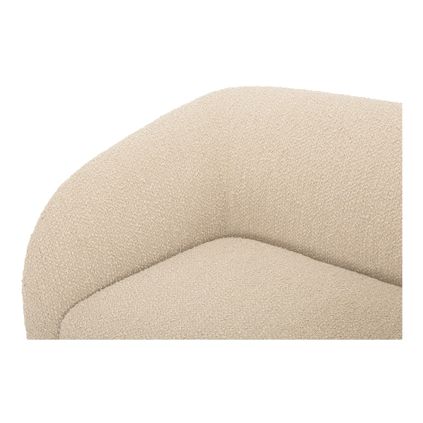Moe's Faye Sofa Beige Boucle