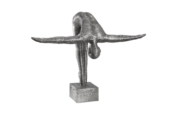 Diving Sculpture, Aluminum, Smallall