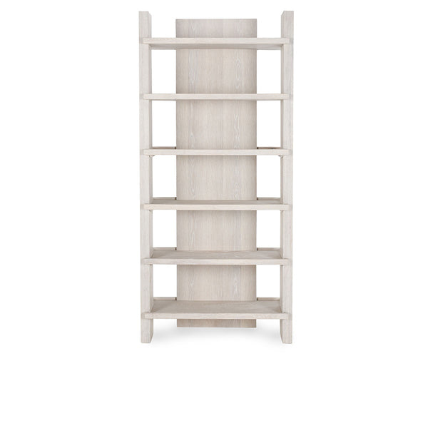 Doku Oak Wood Bookcase with Ample Shelving