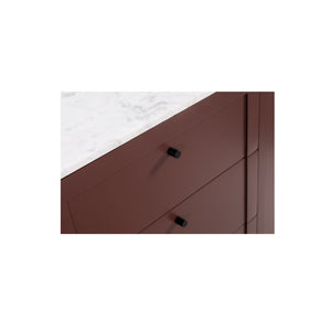 Moe's Nadine Sideboard in Deep Burgundy