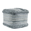 Performance Elko Pouf - Handwoven Blue Multi