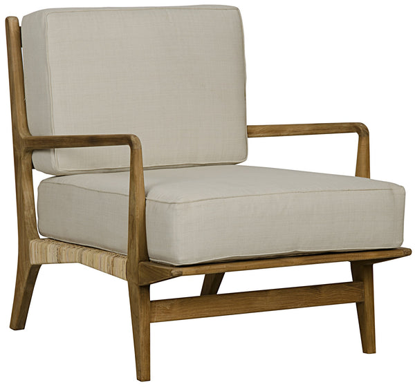 Allister Chair, Teak and Rattan