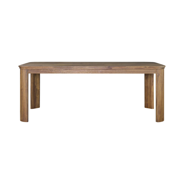 Wilmington KD 79" Dining Table, Brushed Brown 