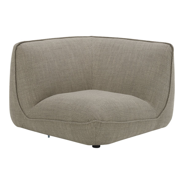 Zeppelin Corner Chair in Speckled Pumice Grey